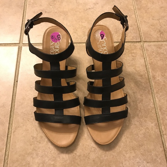 Franco Sarto Shoes - Strappy Wedges 🖤